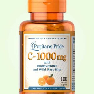Puritan's Pride Vitamin C capsules
