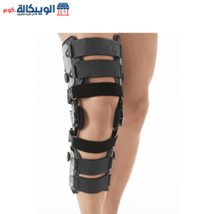 ركبة مفصلية بعداد من دكتور ميد الكورية Post-Operative ROM Knee Brace with Dial Pin Lock & Adjustable Length