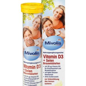 حبوب فيتامين د3 + سيلينيوم - vitamin d3 + selenium mivolis
