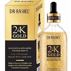 دكتور راشيل سيروم بريمير بالذهب عيار 24 المضاد للتجاعيد ولتألق البشرة - Anti-Aging Primer Serum 24K Gold 100Ml Dr.rashel