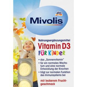 علكات فيتامين د3 للاطفال