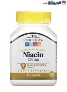 مميزات وعيوب حبوب مكمل النياسين 21St Century Niacin