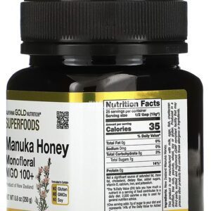 California gold nutrition monofloral manuka honey 100+MGO