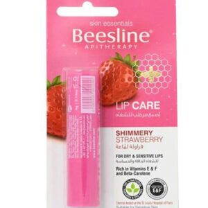 بيزلين مرطب شفاه بالفراولة beesline lip care strawberry 4 جم