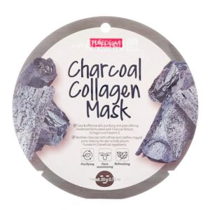 Purederm collagen with charcoal mask for clear skin