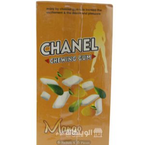 Chanel chewing gum increases pleasure and desire