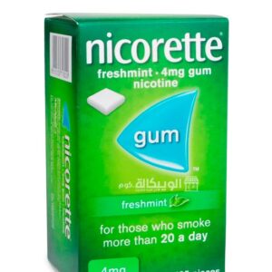 Nicorette freshmint nicotine 4mg gum