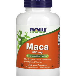 Now foods maca 500 mg capsules
