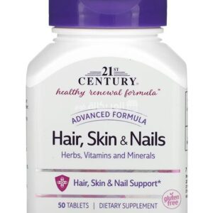 21st century hair skin and nails tablets advanced formula