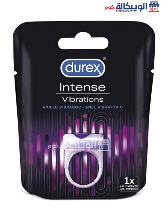 خاتم ديوركس خاتم المتعة للجماع Durex Stimulating Orgasmic Vibrating Ring