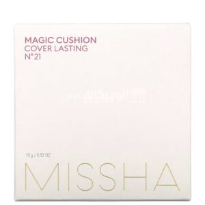 مميزات فاونديشن ميشا Missha Magic Cushion Cover Lasting Light Beige