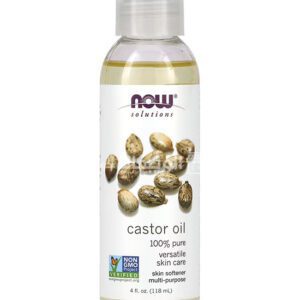 Now foods castor oil for hair growth and skin moisturizing