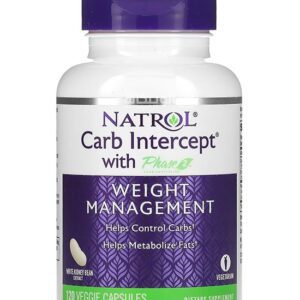 Natrol carb intercept with phase 2 carb controller capsules