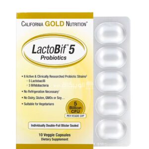 California Gold Nutrition LactoBif Probiotics Capsules
