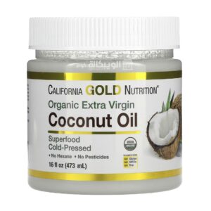 California Gold Nutrition Organic Virgin Coconut Oil 473 ml