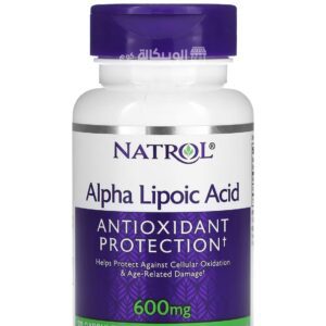 Natrol Alpha Lipoic capsules for support immune system health 600 mg 30 Capsules
