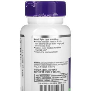 Natrol Alpha Lipoic Acid 600 mg 30 Capsules
