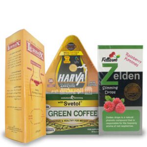 weight loss products New Harva gold capsules + Lenox cream + Zelden drops + Svitol herbs