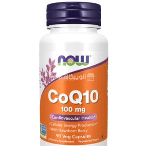 Now Foods Coq10 With Hawthorn Berry 100 Mg 90 Veg Capsules