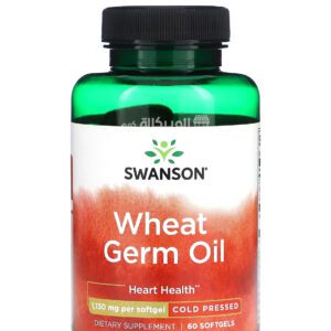 Swanson Wheat Germ Oil 1,130 Mg 60 Softgels
