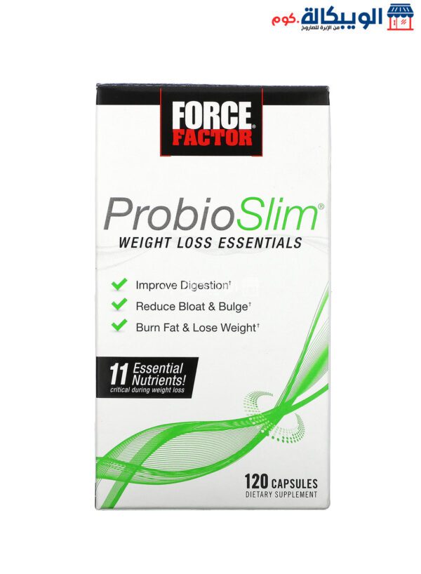 Force Factor Probioslim Weight Loss Capsules For Weight Control And Support Digestive 120 Capsules