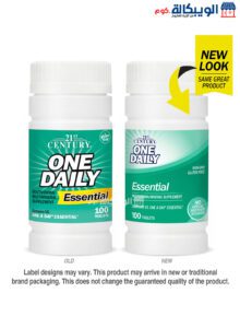 Orally Once Daily Tablets From 21St Century To Improve General Health, 100 Tablets - 21St Century One Daily Essential 100 Tablets