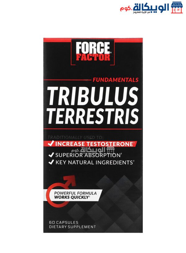 Force Factor Tribulus Terrestris Capsules To Boost Testosterone 500 Mg 60 Capsules