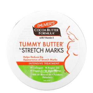 Palmers Cocoa Butter cream Formula with Vitamin E Tummy Butter for Stretch Marks 4.4 oz (125 g)