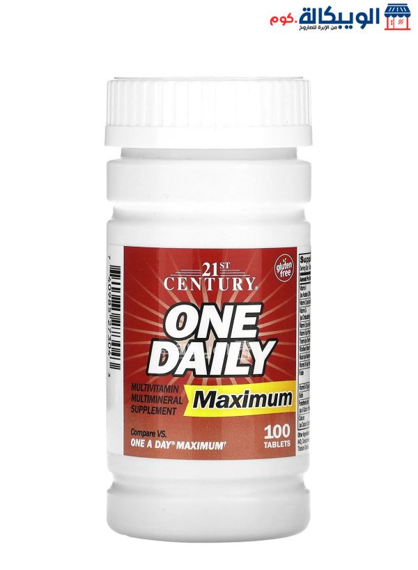 21St Century One Day Maximum Multivitamin &Amp; Mineral 100 Tablets
